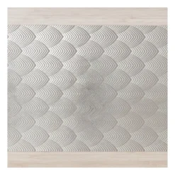 Xenos Tafelloper decostof - velvet/polyester - 28x150 cm- Kersttafelkleden