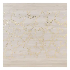 Xenos Tafelloper decostof - velvet/polyester - 28x150 cm- Kersttafelkleden
