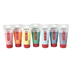 Xenos Talens acrylverf - oranje - 75 ml- Verf