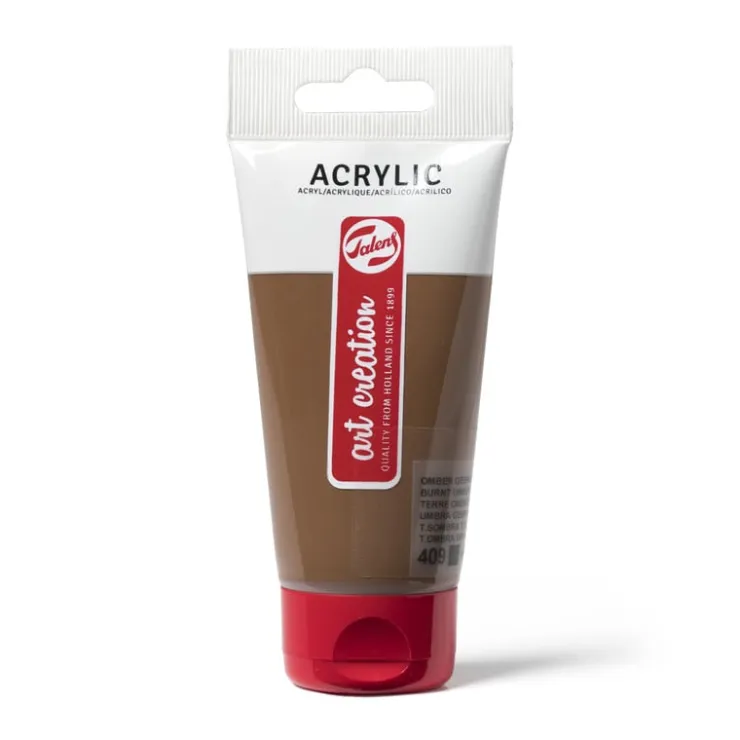 Xenos Talens Art Creation acrylverf - bruin - 75 ml- Verf