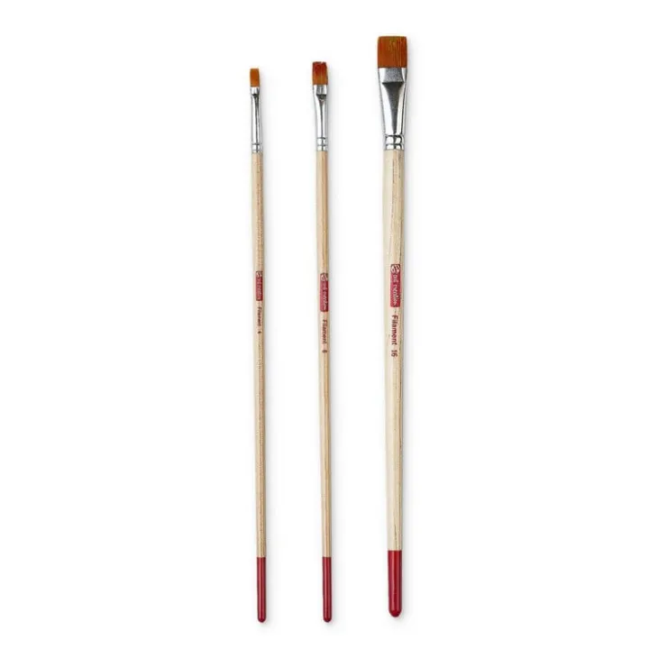 Xenos Talens Art Creation penselenset plat - set van 3- Penselen