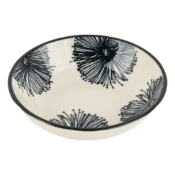 Xenos Tapas sausschaaltje Sevilla - bloemen - ø9x2.5 cm- Sushi Servies|Tapasservies