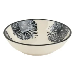 Xenos Tapas sausschaaltje Sevilla - bloemen - ø9x2.5 cm- Sushi Servies|Tapasservies