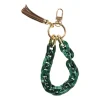 Xenos Tashanger ketting - groen - 20 cm- Tashangers