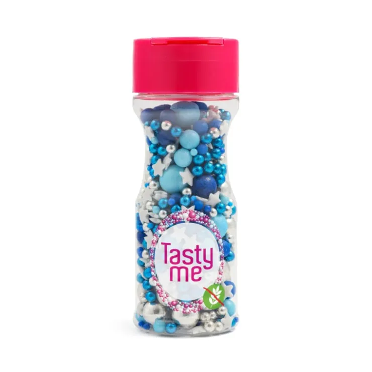 Xenos Tasty Me sprinklemix Blue Sky - 70 gram- Taartdecoratie