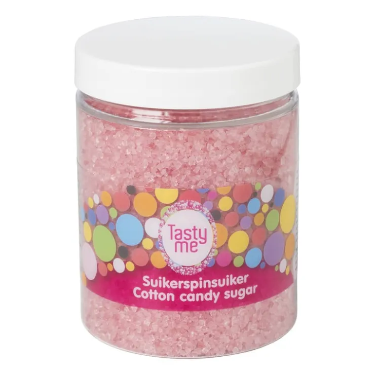 Tasty Me suikerspinsuiker - aardbei/roze - 250 gram- Snoep|Suikerspin