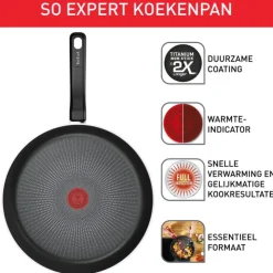 Tefal SoExpert koekenpan - ø28 cm- Pannen