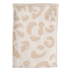 Xenos Theedoek animal - beige/bruin - 50x70 cm- Thee- En Keukendoeken