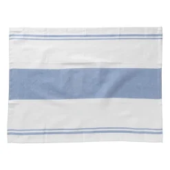 Xenos Theedoeken set van 3 - blauw /wit - 45x65 cm- Thee- En Keukendoeken