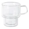 Xenos Theeglas dubbelwandig - 100 ml - glas- Theeglazen|Theeglazen
