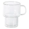 Xenos Theeglas dubbelwandig - 260 ml - glas- Theeglazen|Theeglazen