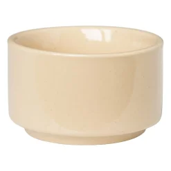 Xenos Theelichthouder mini - beige - ø5x3 cm- Waxinelichthouders
