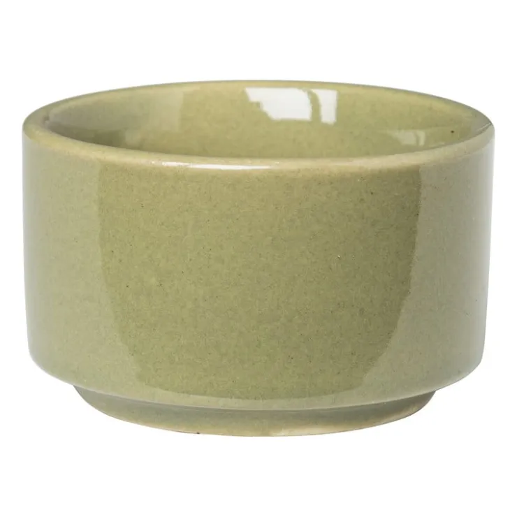 Xenos Theelichthouder mini - groen - ø5x3 cm- Waxinelichthouders