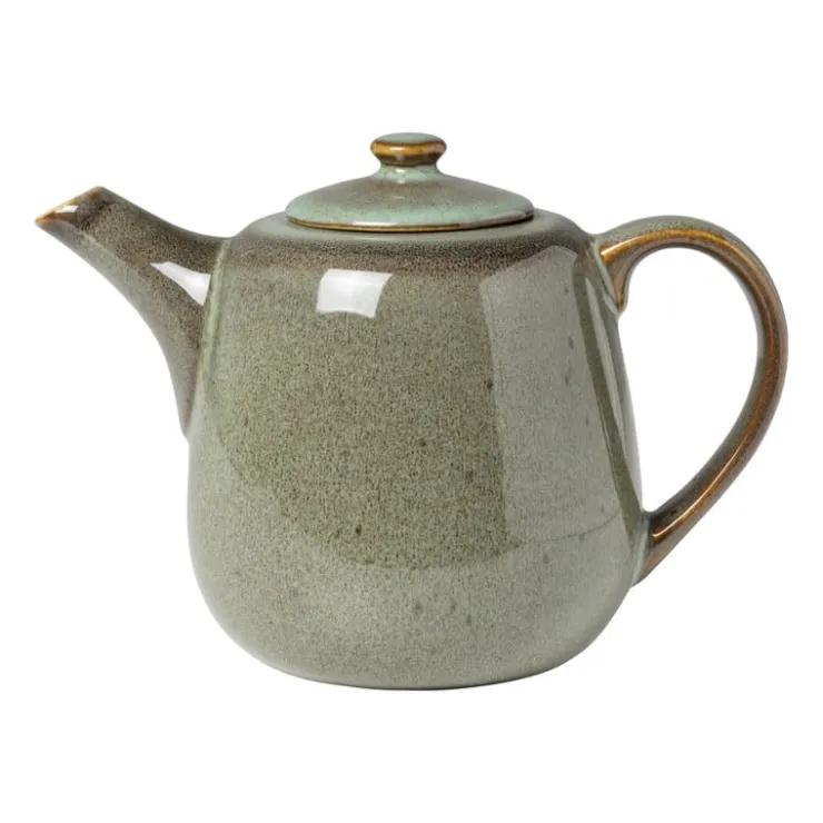 Xenos Theepot Toscane - lichtgroen - 1.84 liter- Theepotten