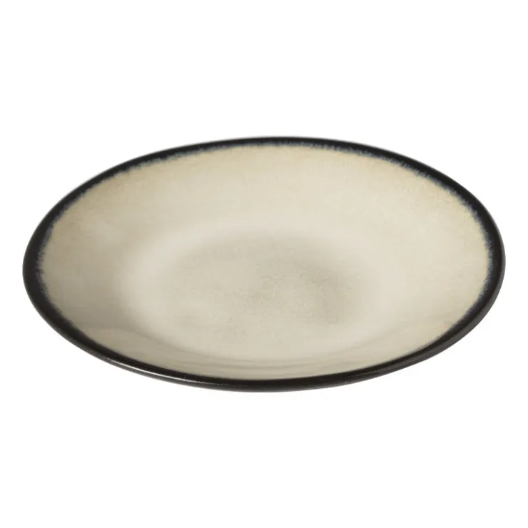 Xenos Theezakjeshouder Roots - beige - ø10x1.5 cm- Thee Accessoires