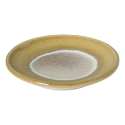 Xenos Theezakjeshouder roots - oker - ø10x1.5 cm- Thee Accessoires
