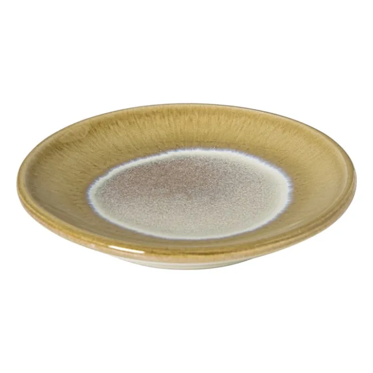 Xenos Theezakjeshouder roots - oker - ø10x1.5 cm- Thee Accessoires