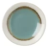 Xenos Theezakjeshouder Roots - turquoise - ø10x1.5 cm- Thee Accessoires