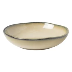 Xenos Theezakjeshouder Toscane - beige - ø9x2.1 cm- Thee Accessoires