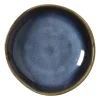 Xenos Theezakjeshouder Toscane - donkerblauw - ø9x2.1 cm- Thee Accessoires