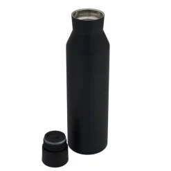 Xenos Thermosfles - zwart - 600 ml- Drinkflessen