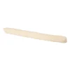 Xenos Tochtstopper teddy - beige - 90x9 cm- Winterartikelen