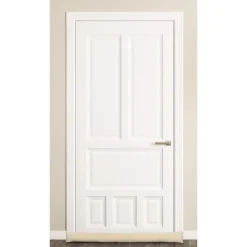 Xenos Tochtstopper teddy - beige - 90x9 cm- Winterartikelen