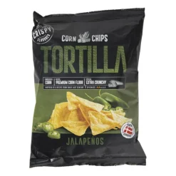 Xenos Tortilla chips jalapeño - 150 gram- Chips, Nootjes En Zoutjes