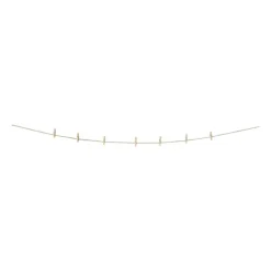 Xenos Touw met mini knijpers - 3 meter- Knutselspullen