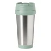 Xenos Travel beker - groen - 450 ml- Drinkflessen
