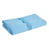 Xenos Travel-/sporthanddoek - blauw - 130x80 cm- Reishanddoeken