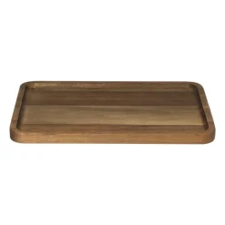 Xenos tray acacia middel - bruin - 18x28x1.5 cm- Borrelplanken|Kaarsenplateaus