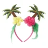 Xenos Tropical tiara - multikleur- Verkleedaccessoires