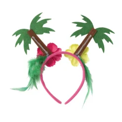 Xenos Tropical tiara - multikleur- Verkleedaccessoires