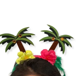 Xenos Tropical tiara - multikleur- Verkleedaccessoires