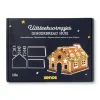 Xenos Uitsteekvormpjes gingerbread huis - set van 10- Bakvormen|Kerst Bakken