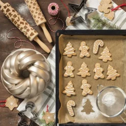 Xenos Uitsteekvormpjes sterren - set van 3- Bakvormen|Kerst Bakken