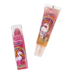 Xenos Unicorn lipglos 'n bracelet - 31 gram- Snoep