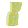 Xenos Vaas giraf - groen - 22x4.3x5.2 cm- Vazen|Vazen