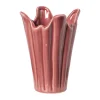 Xenos Vaas tulp - rood - ø14.5x20.5 cm- Vazen|Vazen