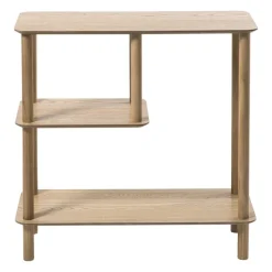 Xenos Vakkenkast Scandi laag - naturel - 75x75x30 cm- Vakkenkasten