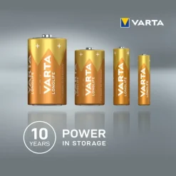 Varta longlife AAA batterijen - set van 10- Batterijen