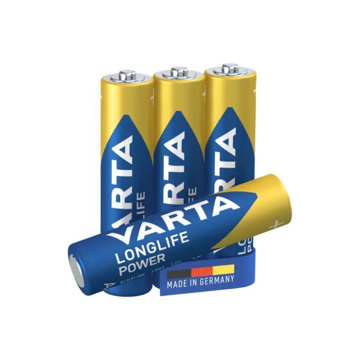 Varta longlife power AAA batterijen - set van 4- Batterijen