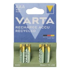 Varta oplaadbare AAA batterijen - set van 4- Batterijen