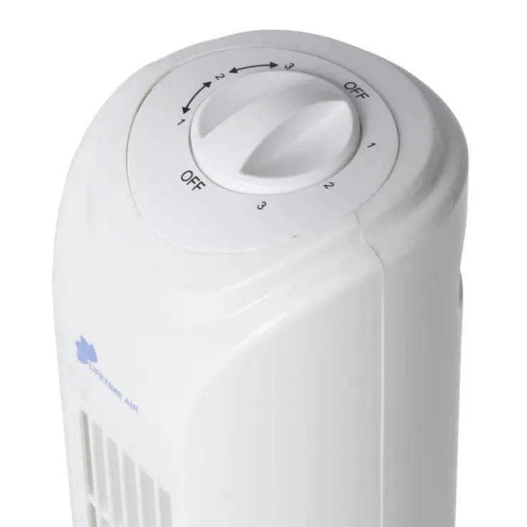 Xenos Ventilator toren - wit - 81x22x22 cm- Ventilatoren