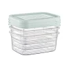 Xenos Vershoudbakjes - 275 ml - set van 3- Bewaardozen