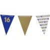 Xenos Vlaggenlijn 16 jaar - blauw - 10 meter- Verjaardagen|Vlaggenlijnen