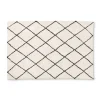 Xenos Vloerkleed berber - naturel/zwart - 160x230 cm- Vloerkleden