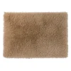 Xenos Vloerkleed fluffy - bruin - 120x180 cm- Vloerkleden