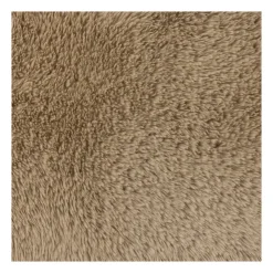 Xenos Vloerkleed fluffy - bruin - 60x90 cm- Vloerkleden